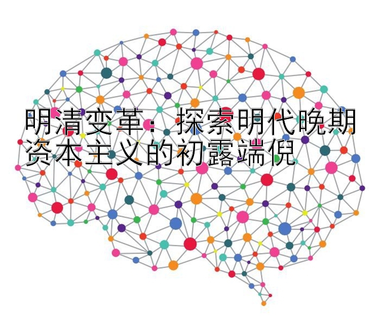 明清变革：探索明代晚期资本主义的初露端倪