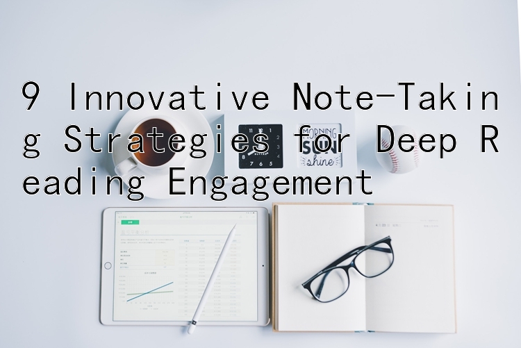 9 Innovative Note-Taking Strategies for Deep Reading Engagement